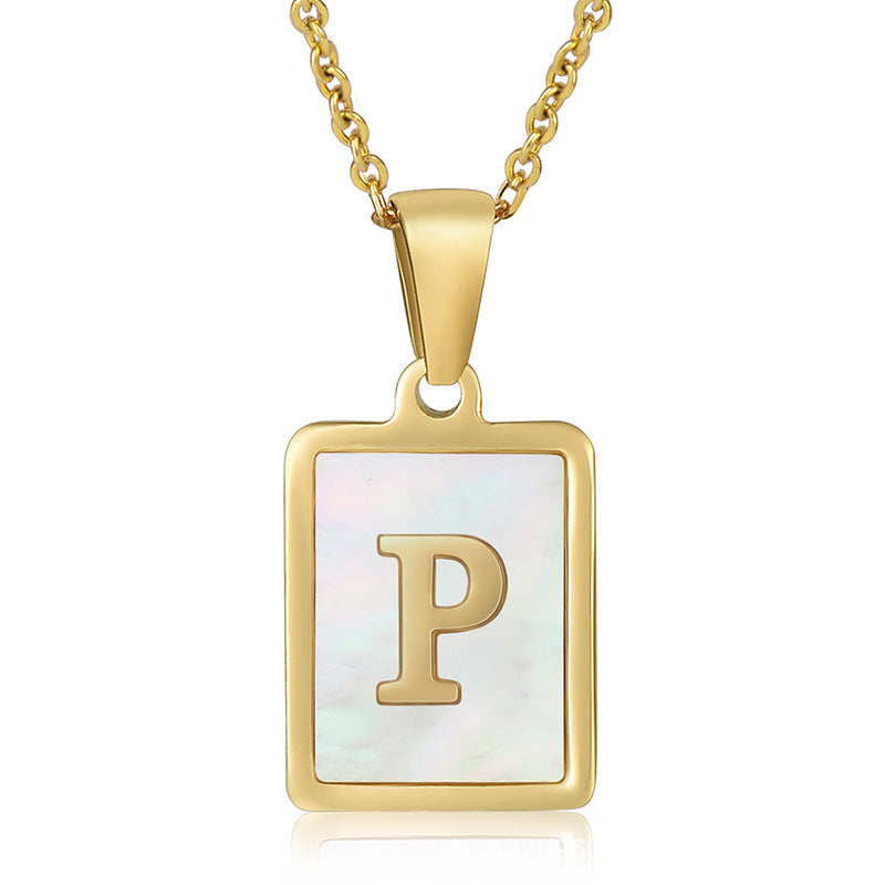 Initial Charm Necklace