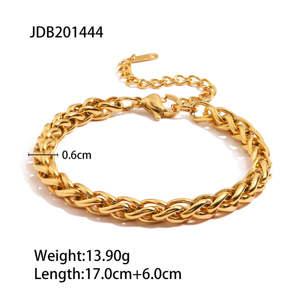 Luxe Layered Chain Bracelet
