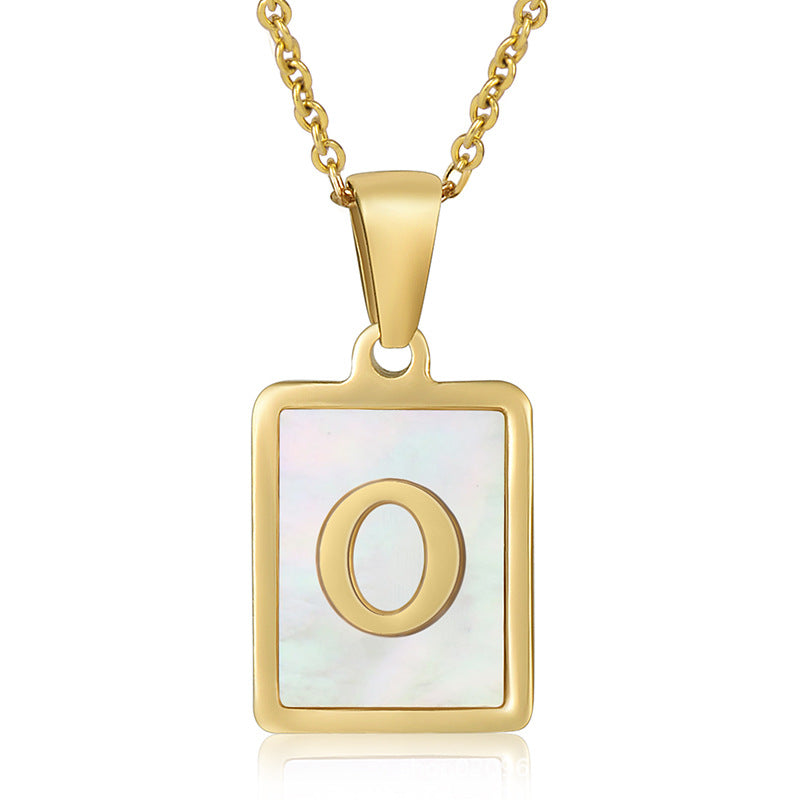 Initial Charm Necklace