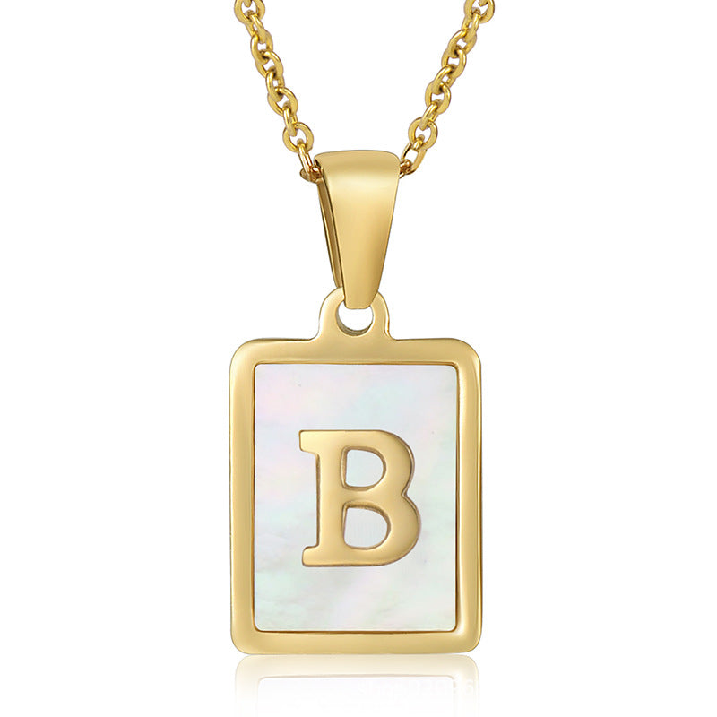 Initial Charm Necklace