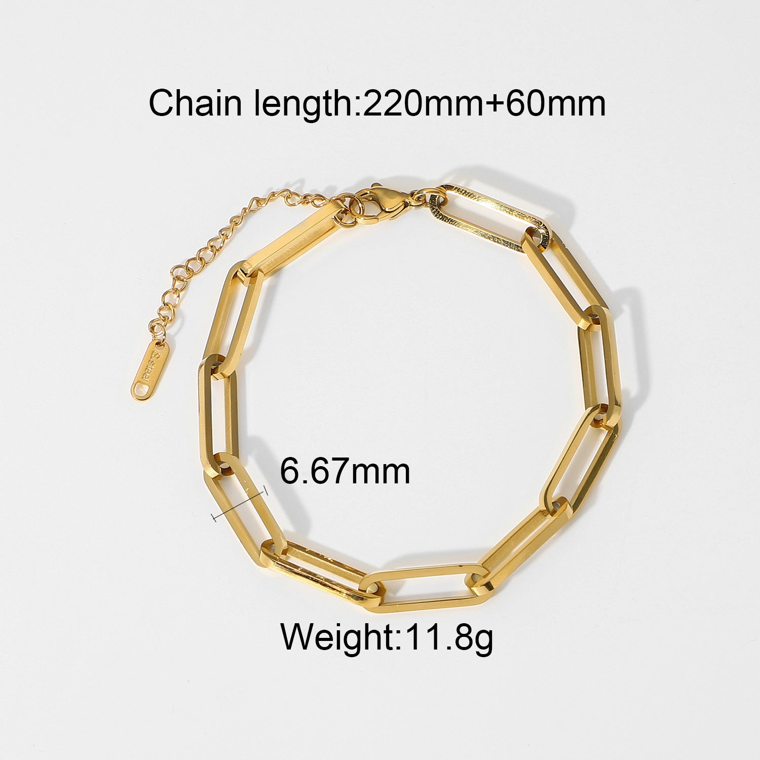 Luxe Layered Chain Bracelet