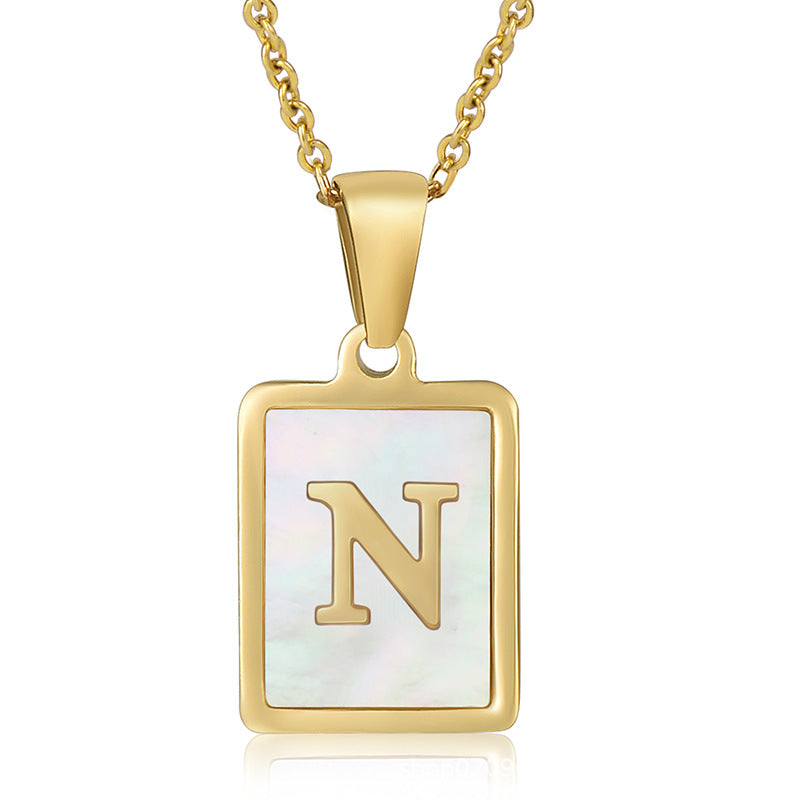 Initial Charm Necklace
