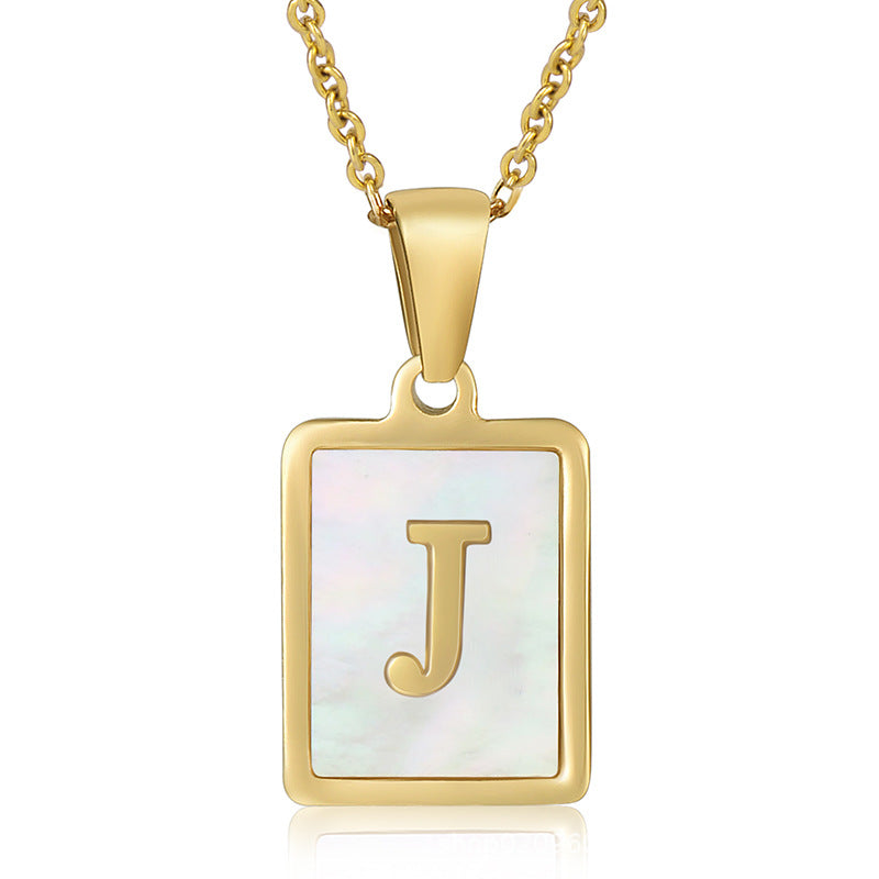 Initial Charm Necklace