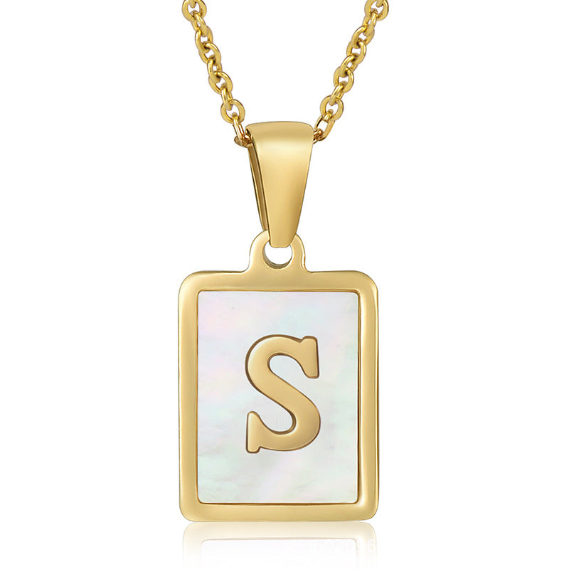Initial Charm Necklace