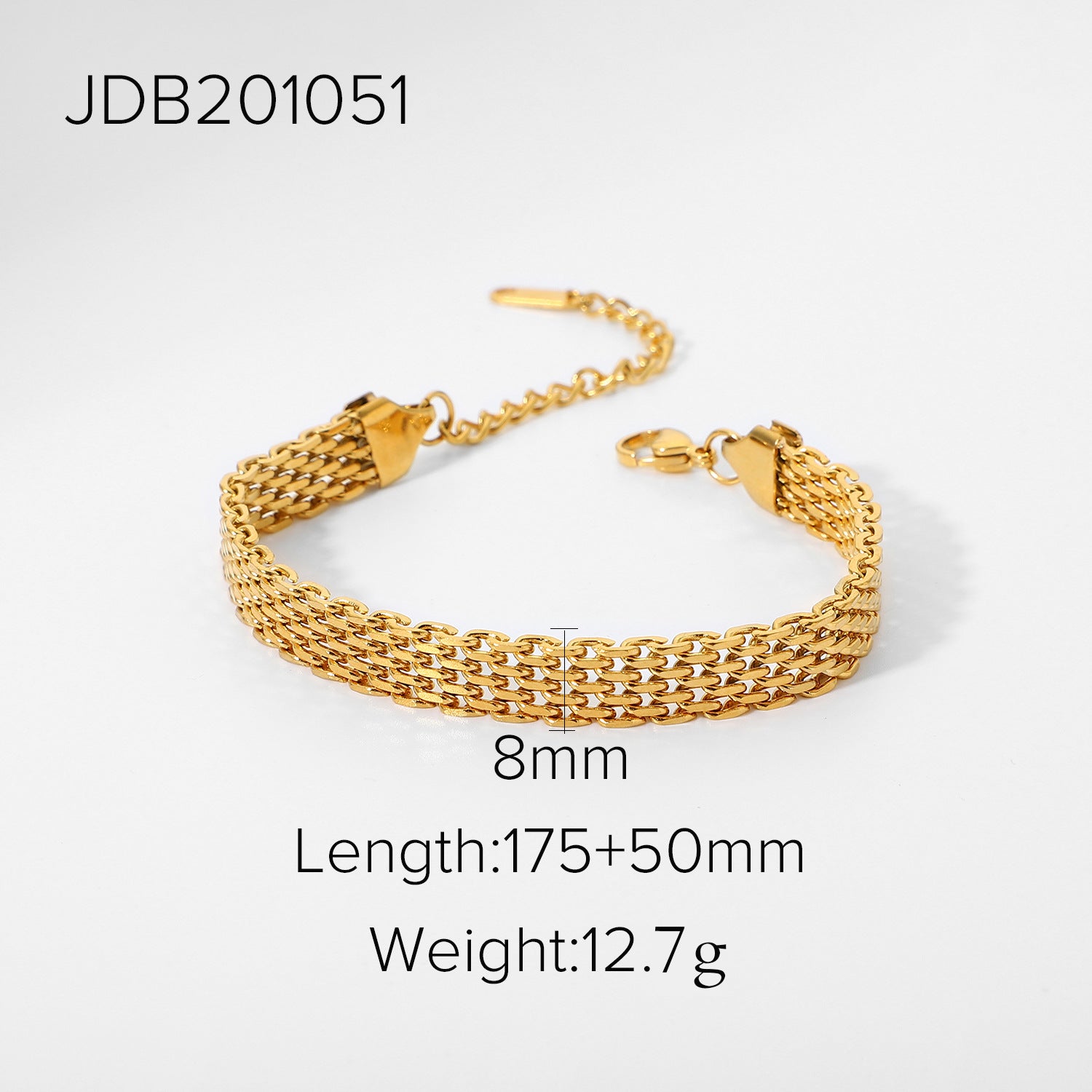 Luxe Layered Chain Bracelet