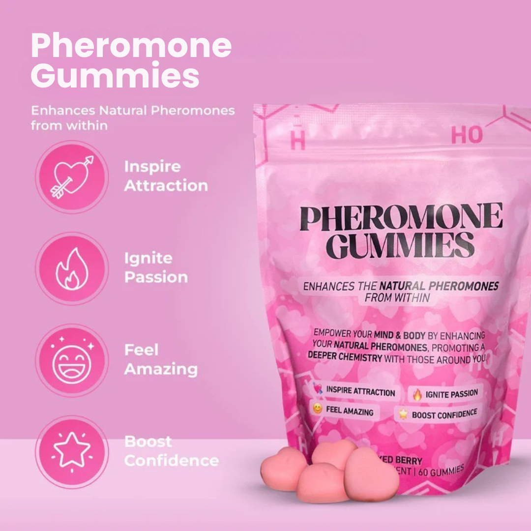 Pheromone Gummies - Become Irresistible