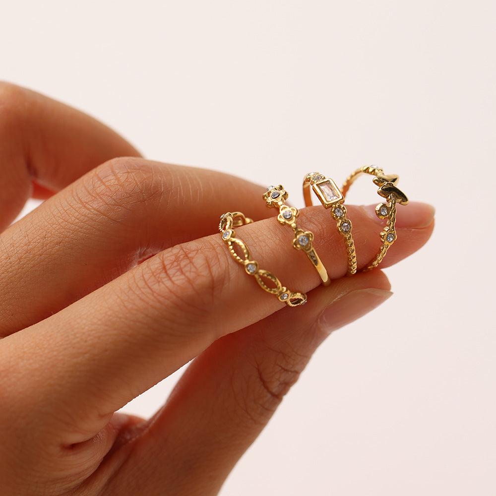 Golden Wings Ring