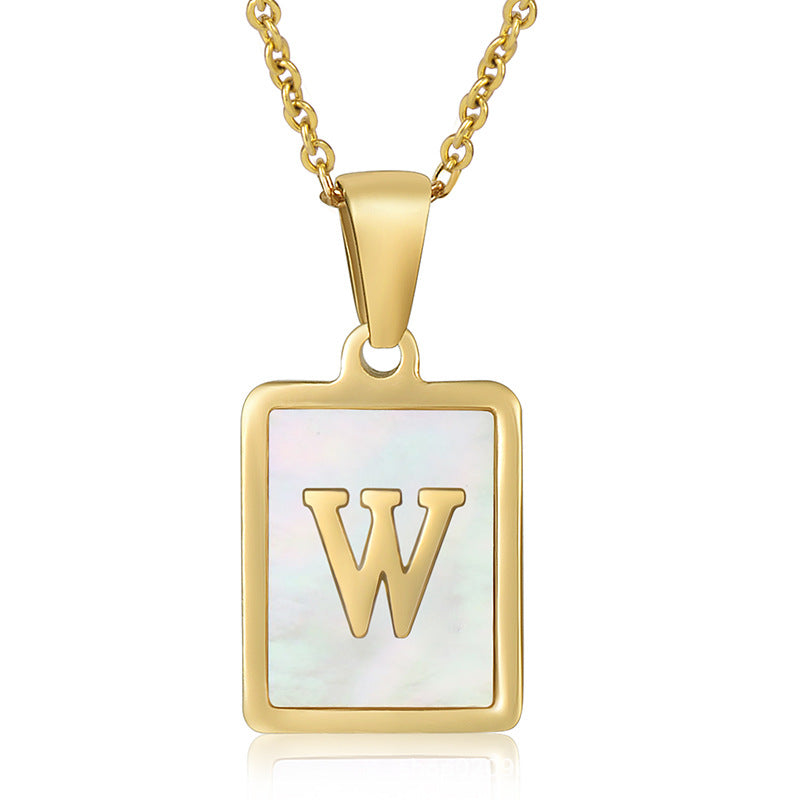 Initial Charm Necklace