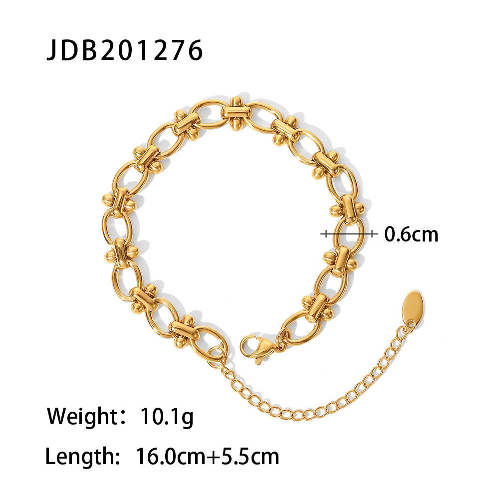 Luxe Layered Chain Bracelet
