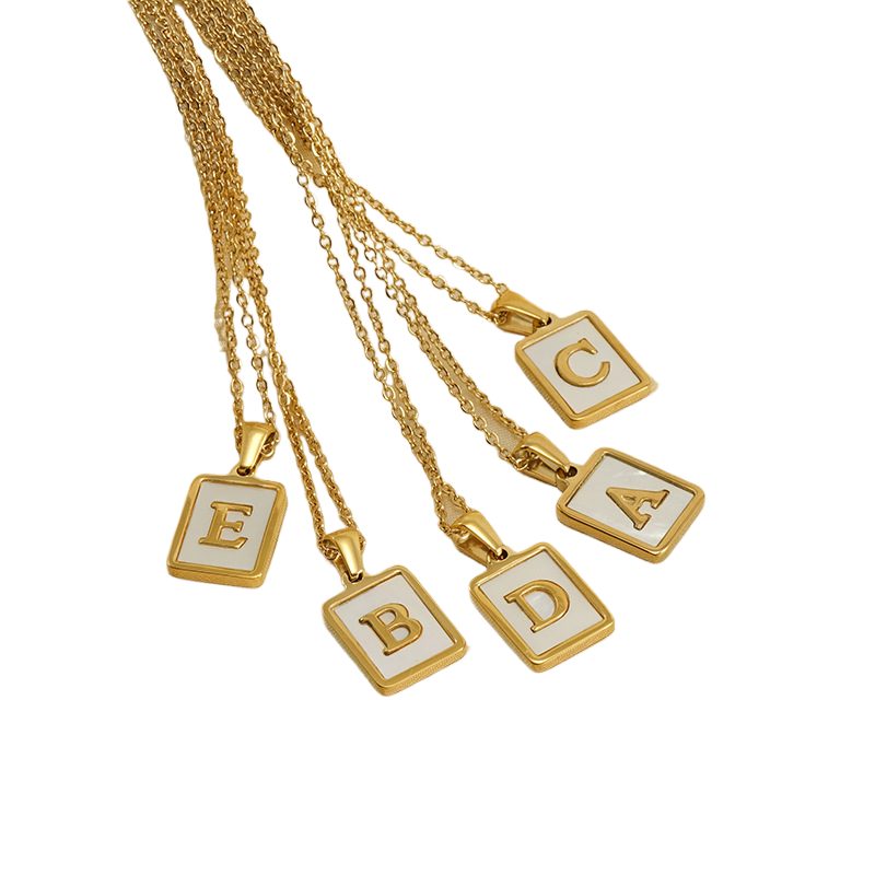 Initial Charm Necklace