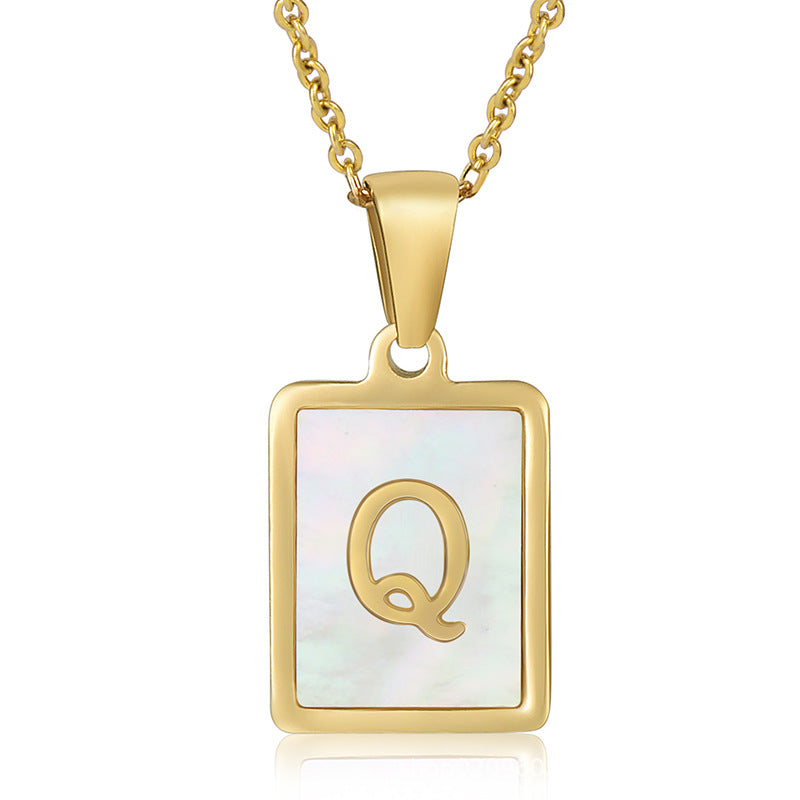 Initial Charm Necklace