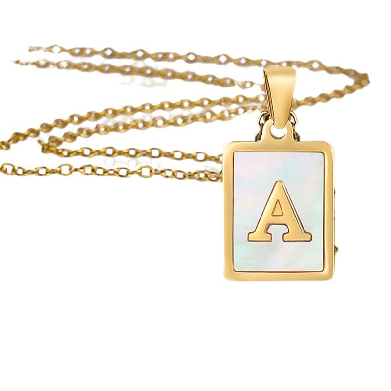 Initial Charm Necklace
