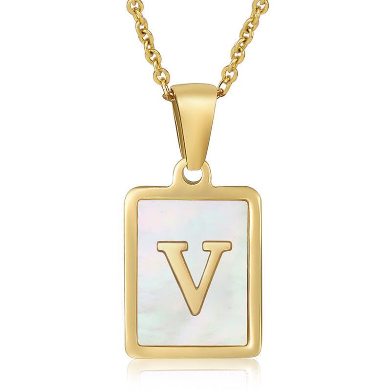 Initial Charm Necklace