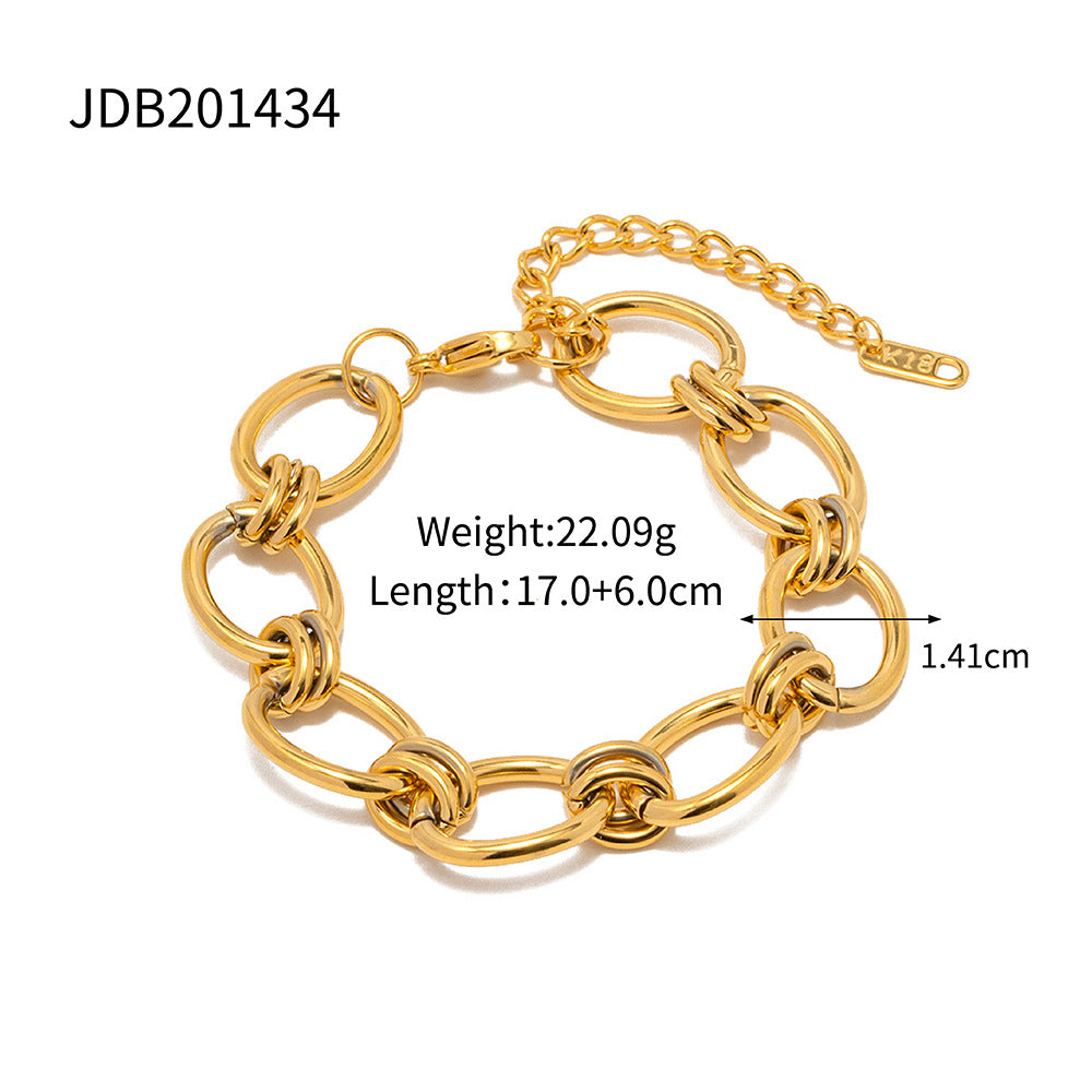 Luxe Layered Chain Bracelet