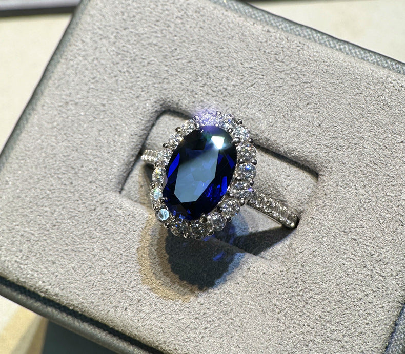 Midnight Sapphire Ring