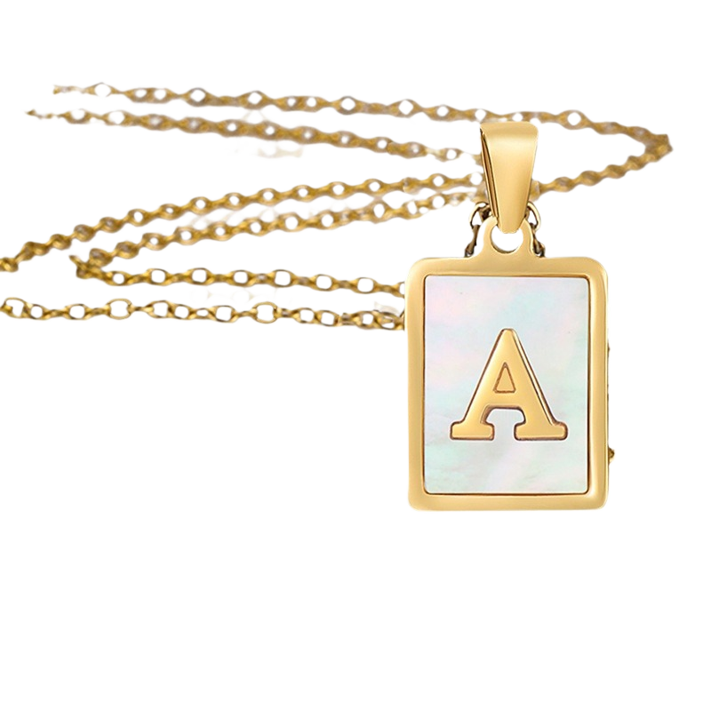 Initial Charm Necklace