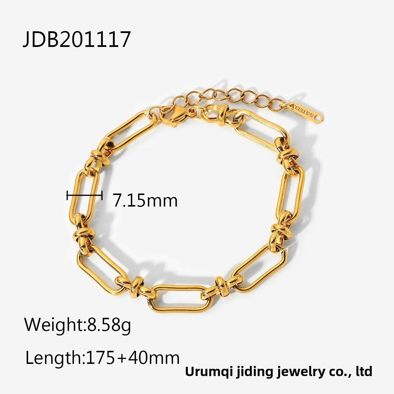 Luxe Layered Chain Bracelet