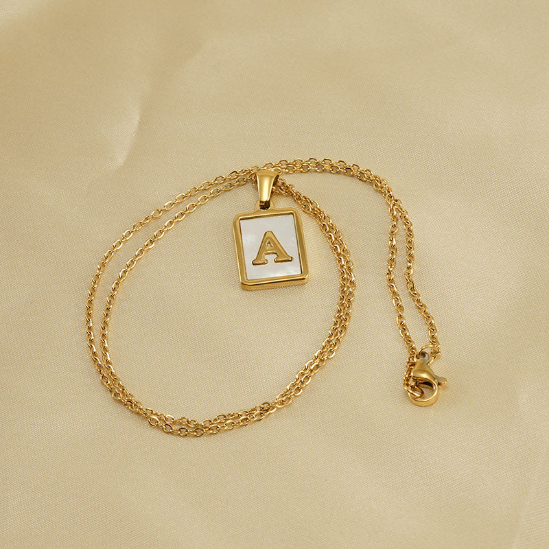 Initial Charm Necklace