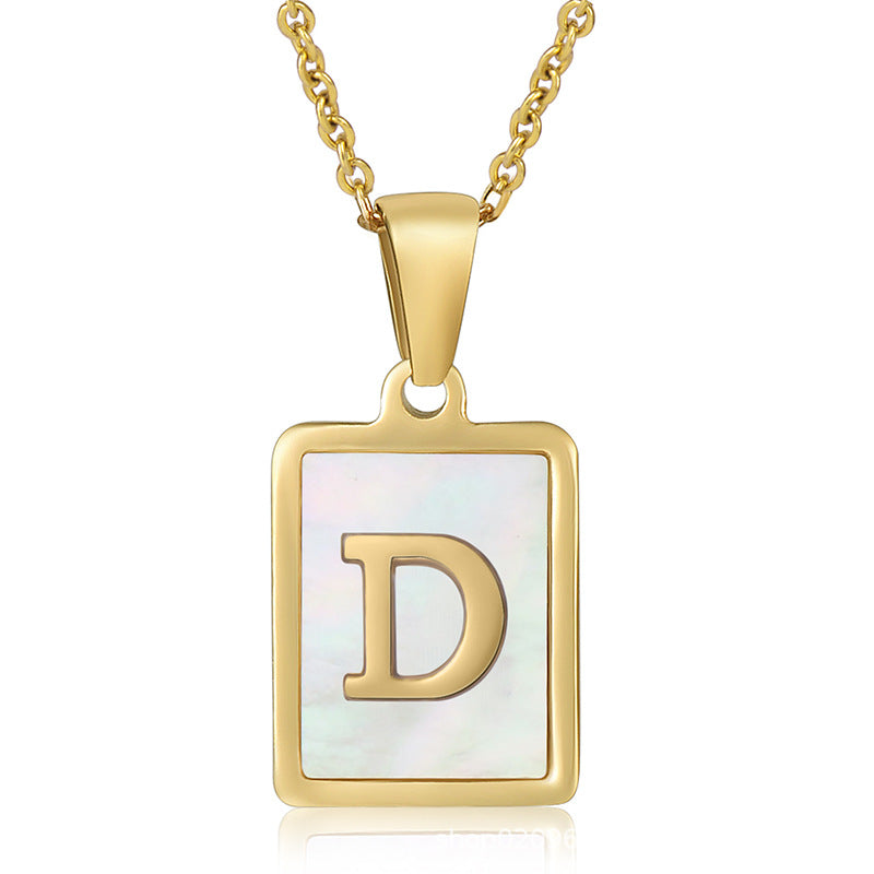 Initial Charm Necklace