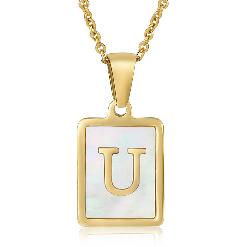 Initial Charm Necklace