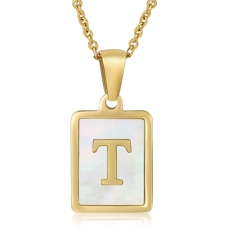 Initial Charm Necklace