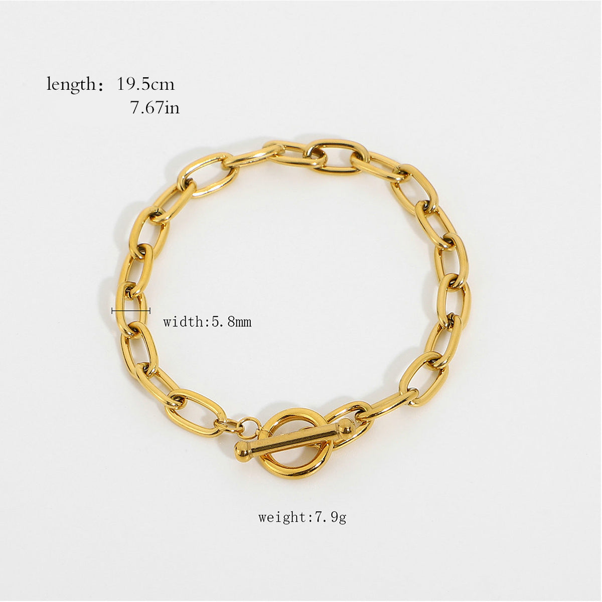 Luxe Layered Chain Bracelet