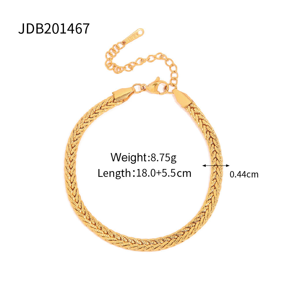Luxe Layered Chain Bracelet