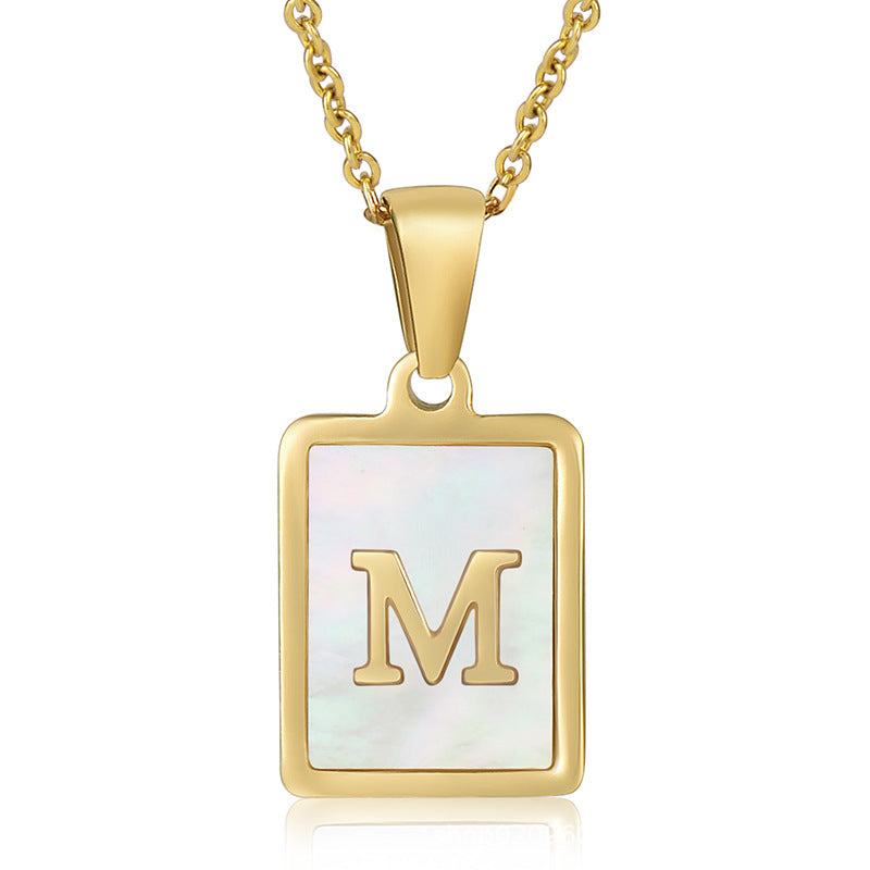 Initial Charm Necklace