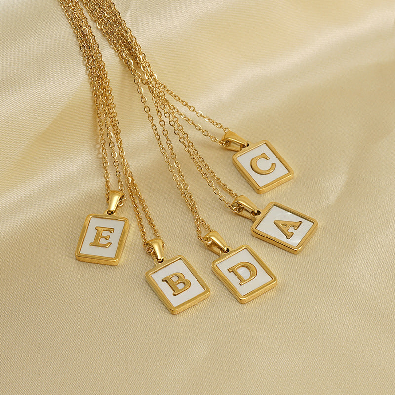 Initial Charm Necklace