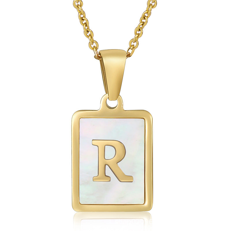 Initial Charm Necklace