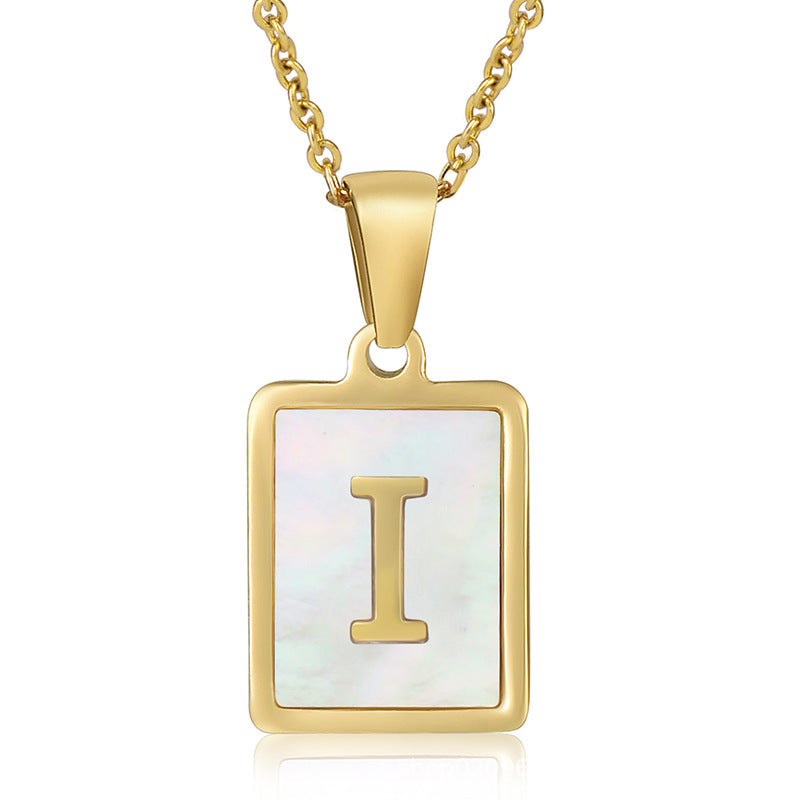 Initial Charm Necklace