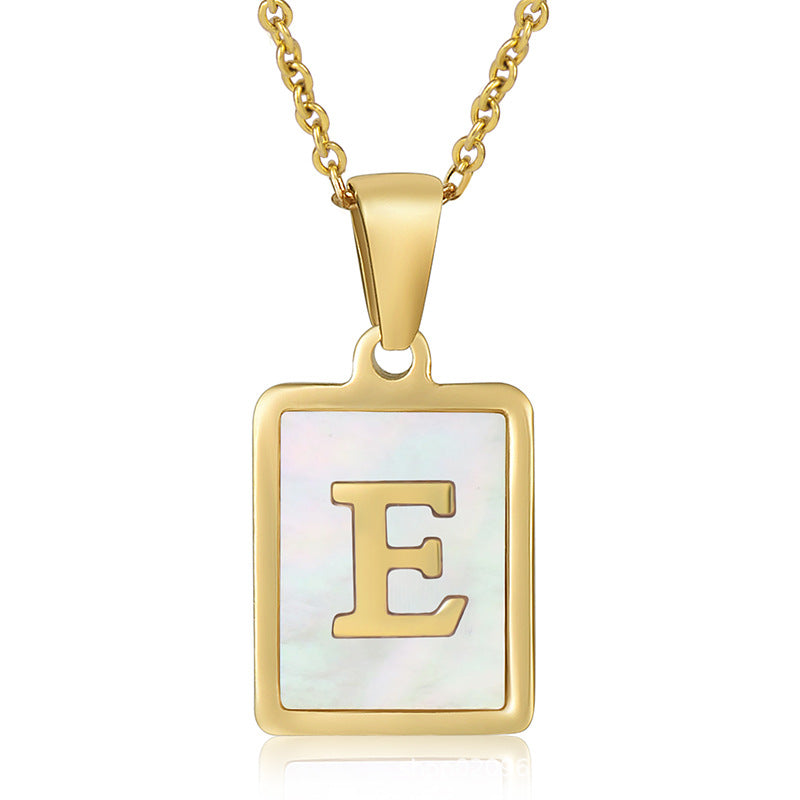 Initial Charm Necklace