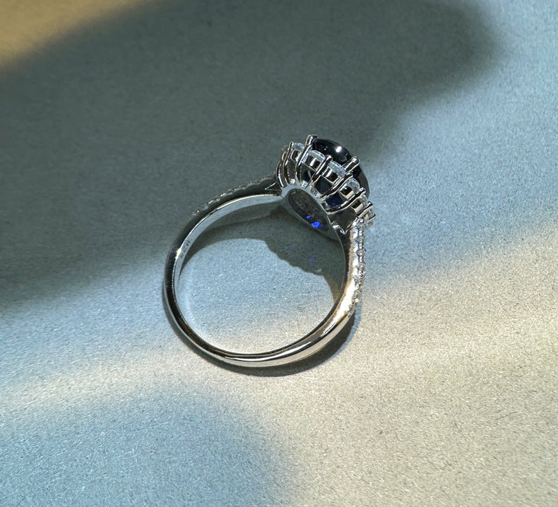 Midnight Sapphire Ring