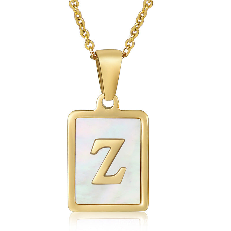 Initial Charm Necklace