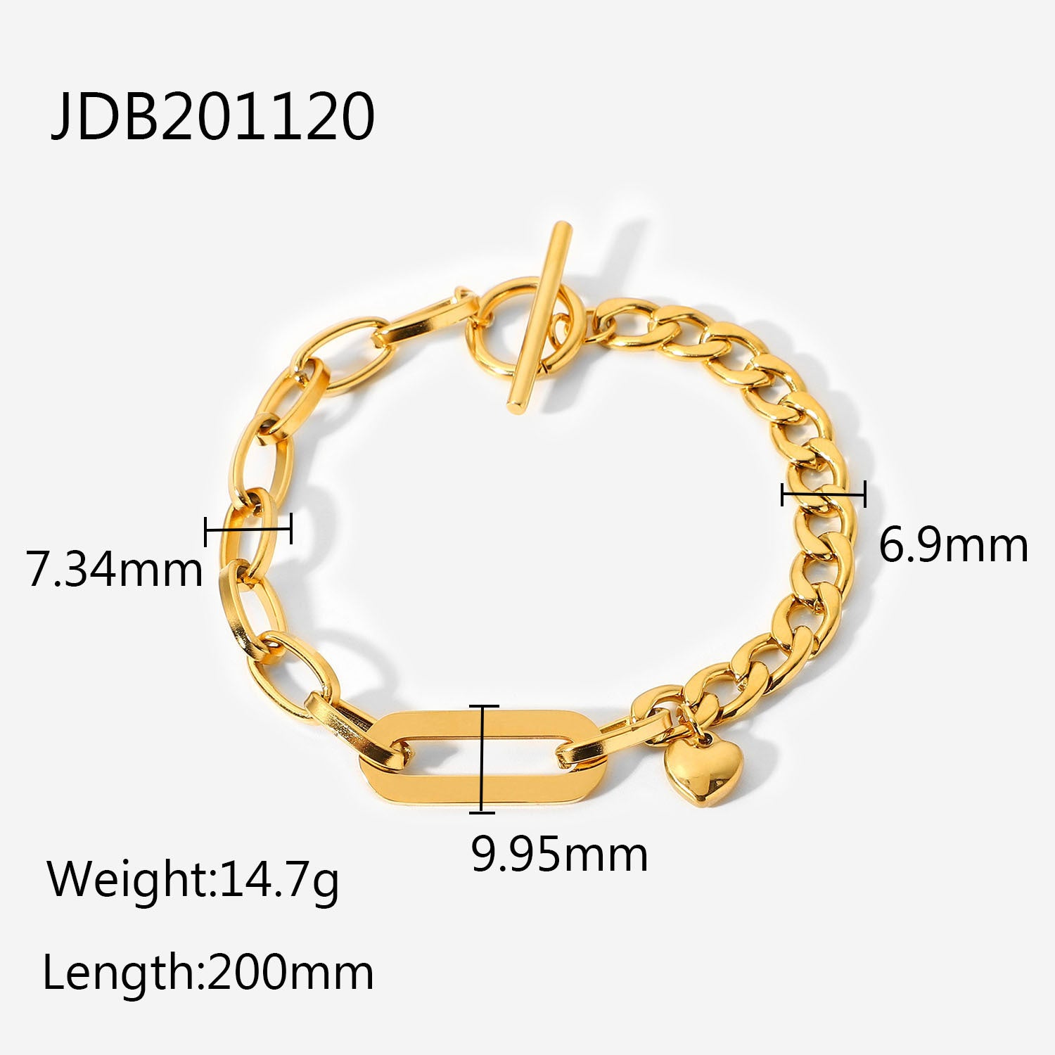 Luxe Layered Chain Bracelet